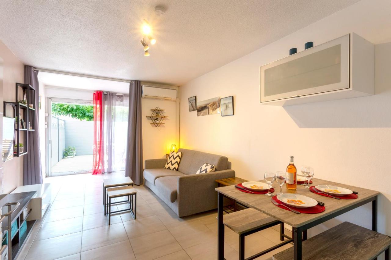 Beau Studio Avec Grande Terrasse La Grande Motte Exterior foto