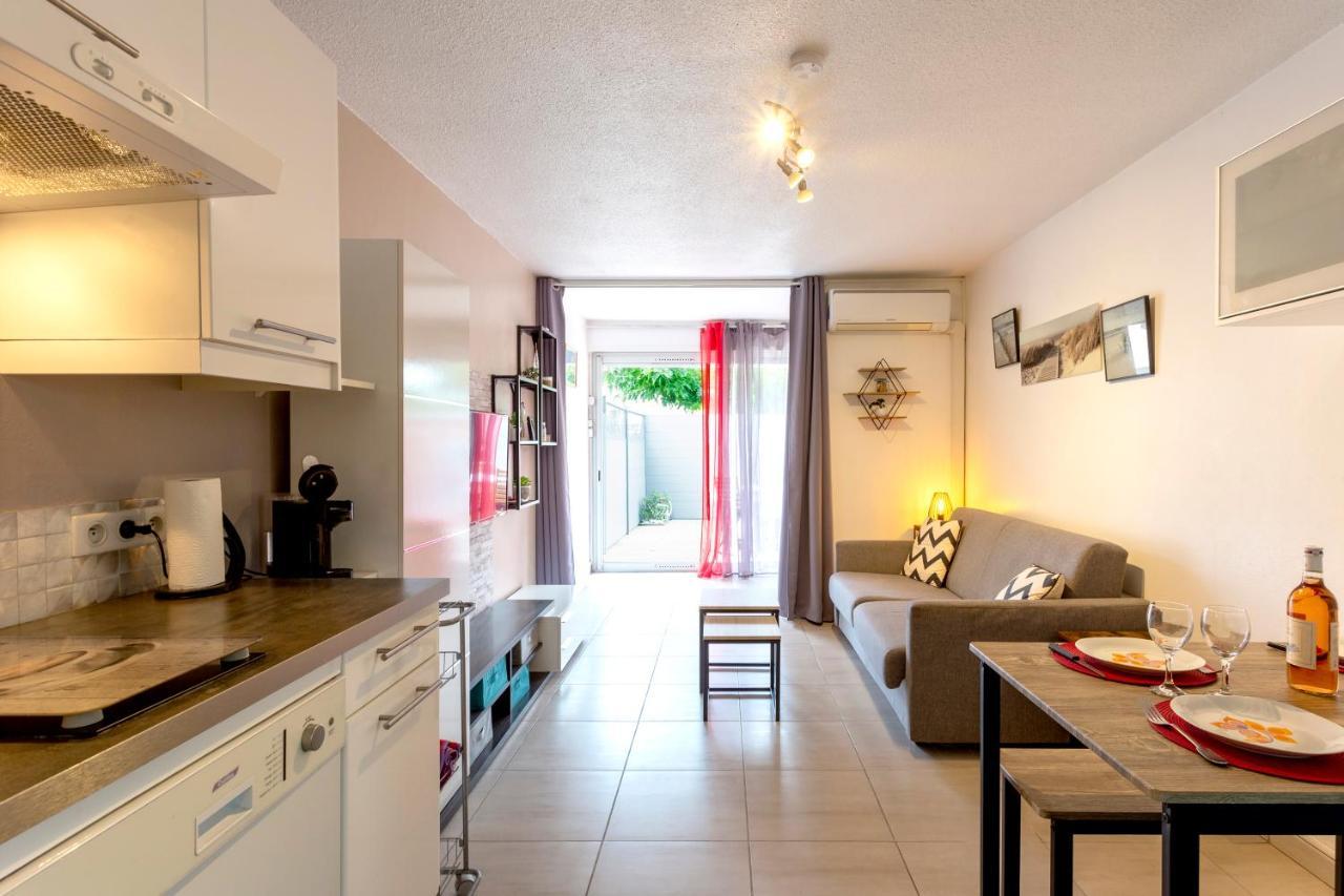 Beau Studio Avec Grande Terrasse La Grande Motte Exterior foto